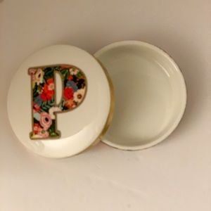 ✏️Ceramic Initial keepsake